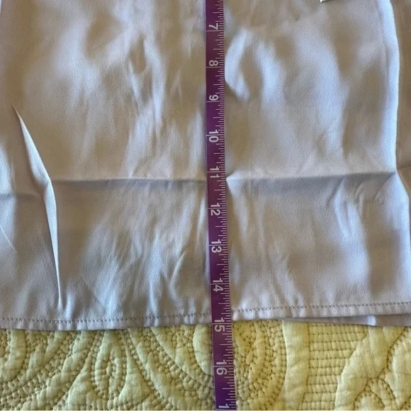 NWT WeWoreWhat purple lilac satin mini skirt women’s small - Picture 11 of 11